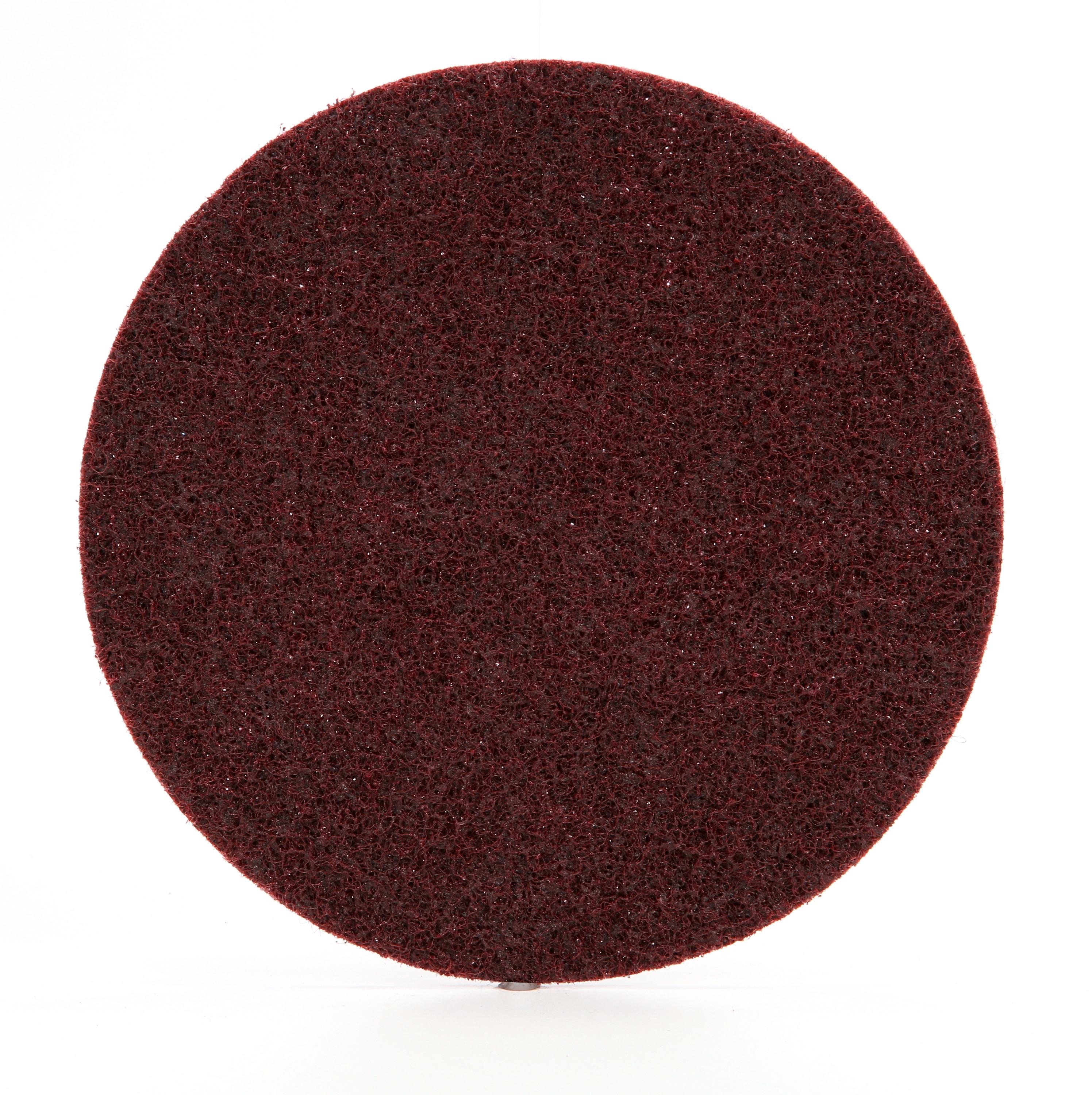 3M 7000000716 Surface Conditioning Disc, 7 in Dia Disc, Medium Grade, Aluminum Oxide Abrasive, Paper Backing - Non-Woven Abrasive Hook & Loop Discs
