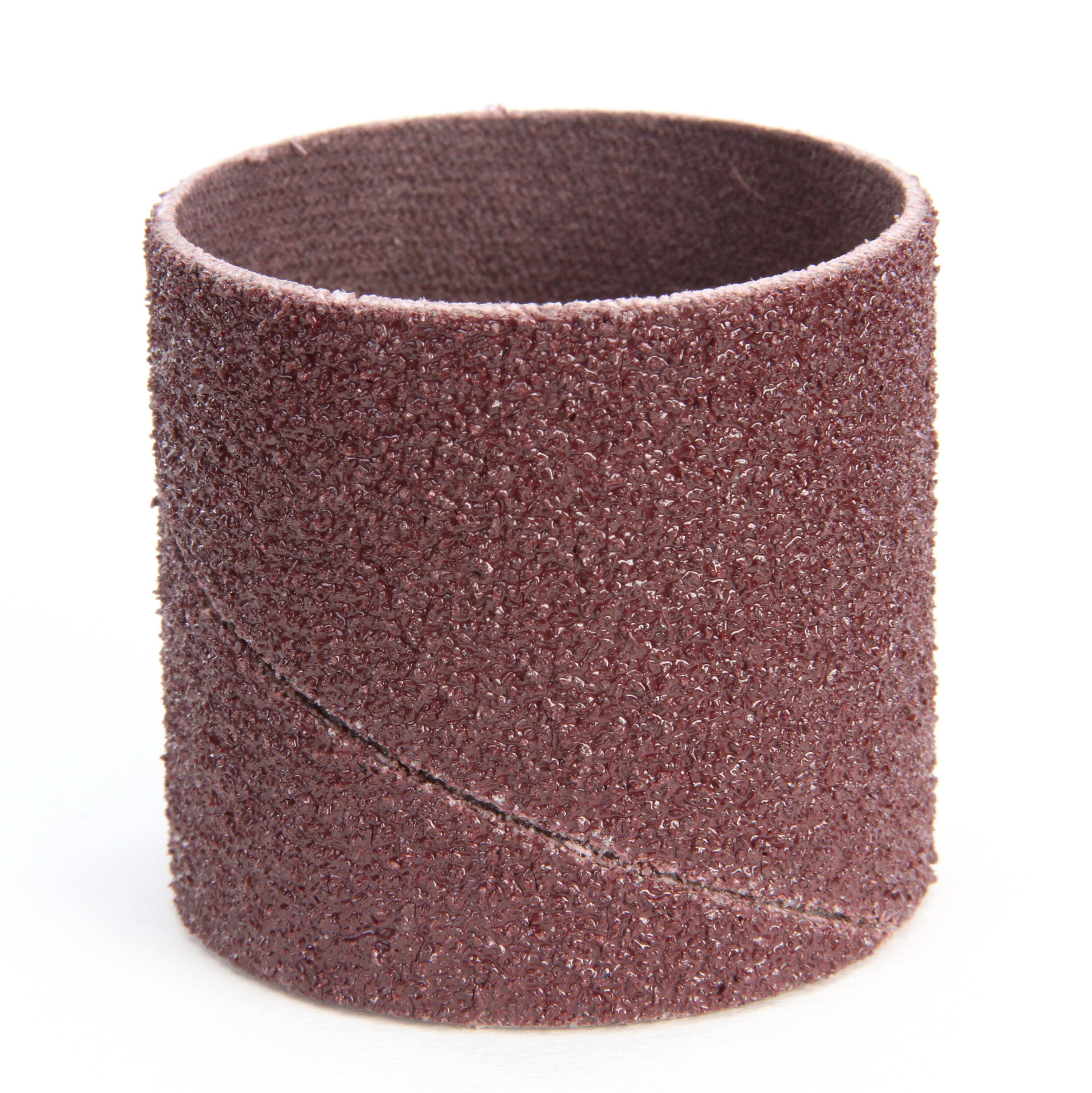 3M 7100138149 Spiral Band, 1-1/2 in Dia x 1-1/2 in L Band, 36 Grit, Very Coarse Grade - Spiral Bands