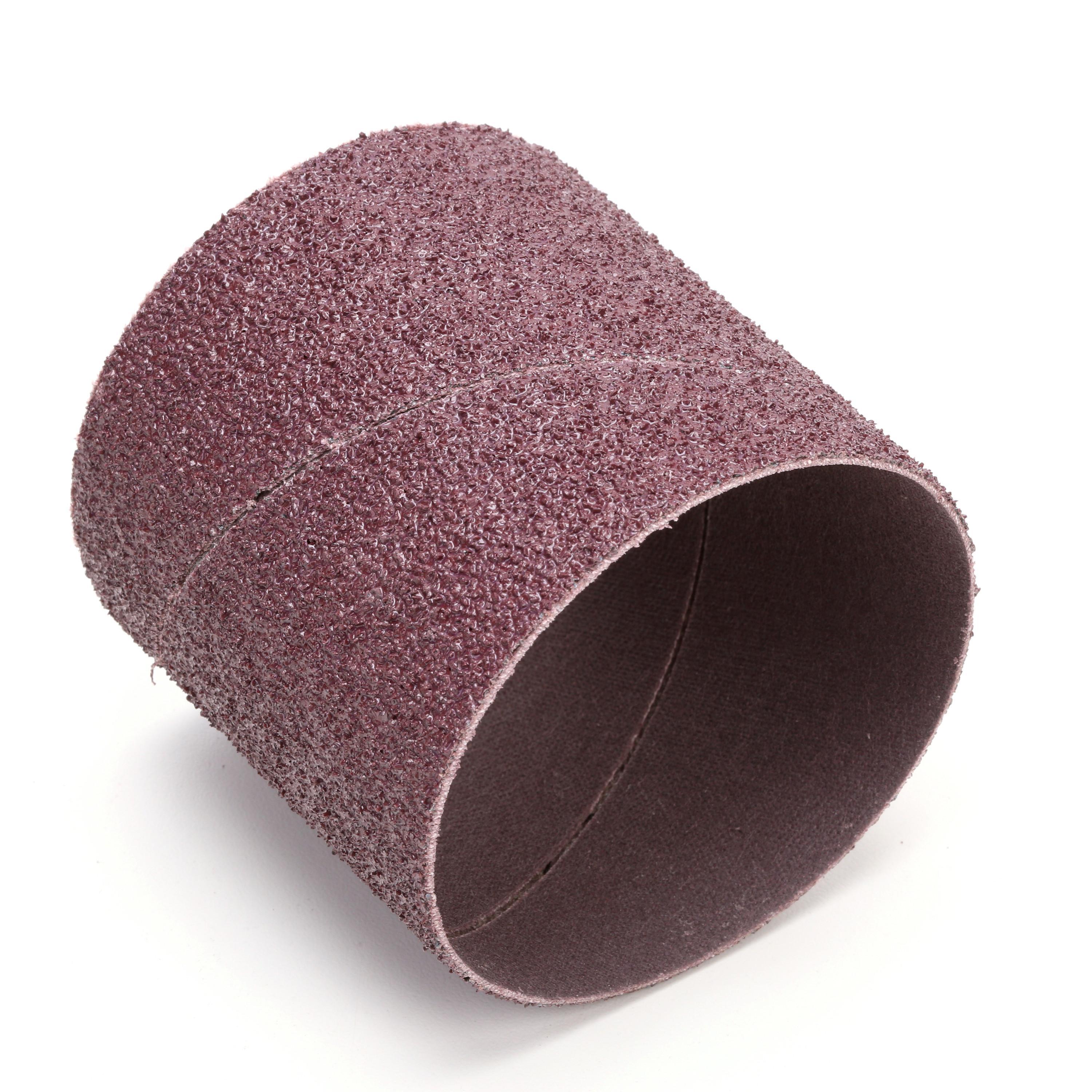 3M 7100138157 Spiral Band, 3 in Dia x 3 in L Band, 36 Grit, Very Coarse Grade - Spiral Bands