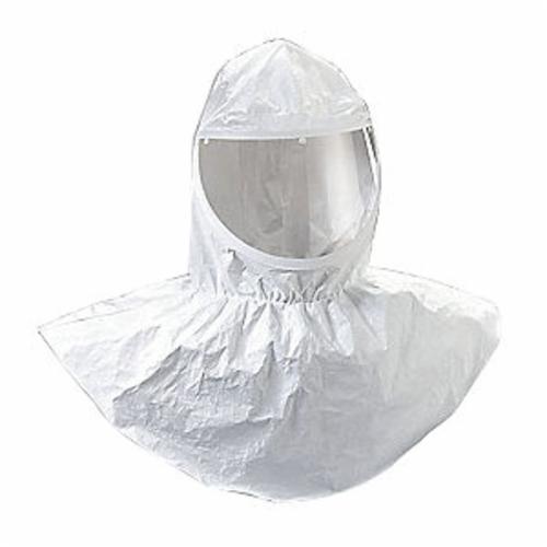 3M 7000002070 H Series Hood, Standard, For Use With 3M Belt Mounted Powered Air Purifying Respirator (PAPR) and Supplied Air Respirator Systems, White - PAPR & Supplied Air Hoods & Helmets