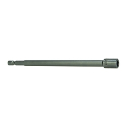 Apex M6N-0816-3 Magnetic Power Drive Nutsetter, 1/2 in Hex Point, Hex Shank, 3 in OAL, Steel - Nutsetters