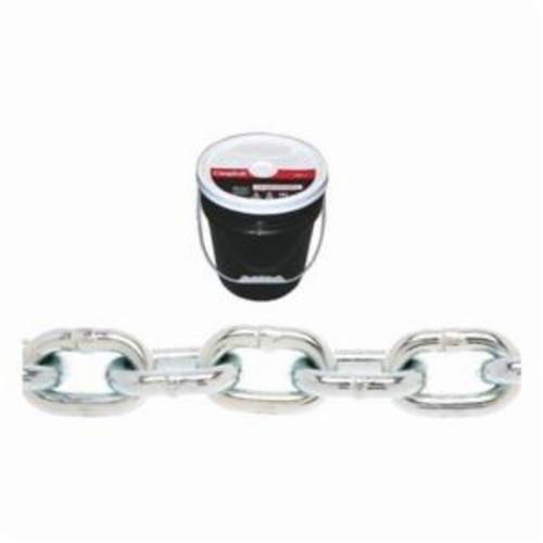 Campbell T0140323 System 3 Welded Proof Coil Chain, Single Loop/Straight Link, 3/16 in Trade, 30 Grade, 250 ft L, 800 lb Load - Chains