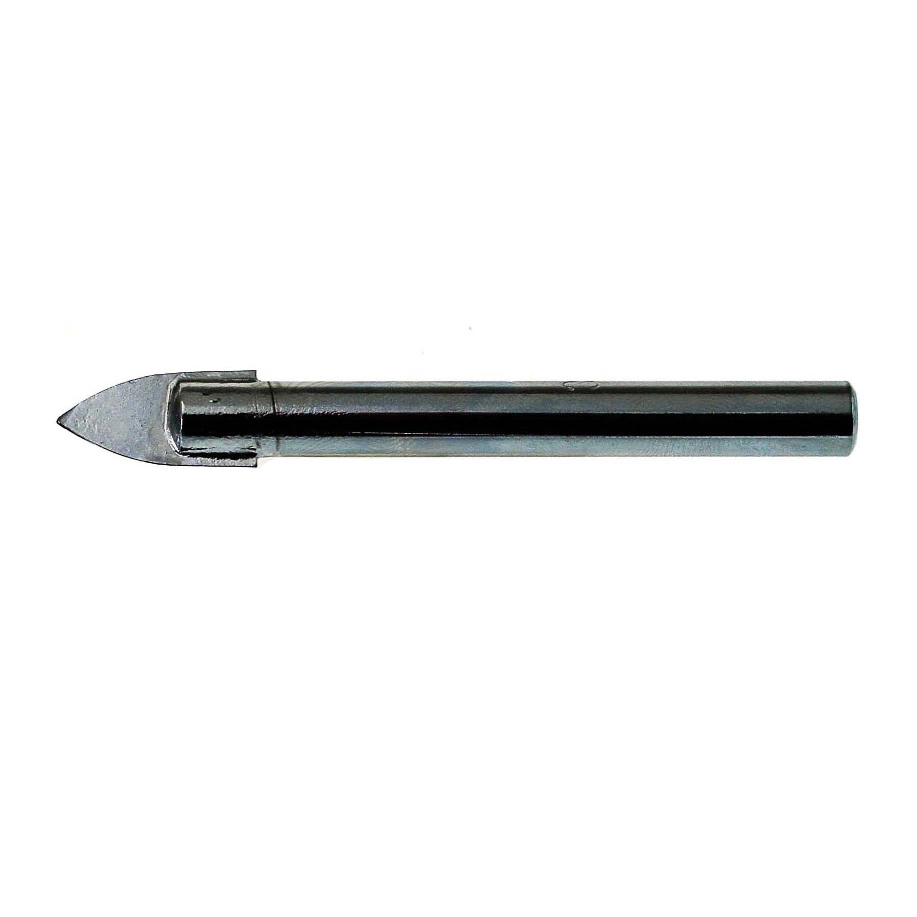Drillco 184F112 1840 Imperial Glass and Tile Bit, 3/16 in Drill, Straight Shank, 3-1/2 in OAL - Glass & Ceramic Drills