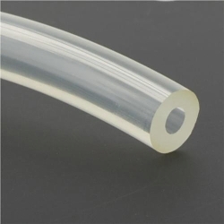 Fenner Drives Eagle 4934018 Hollow Core Non-Reinforced Round Belt, 0.152 in ID x 0.375 in OD, Polyurethane, Clear - Round Conveyor Belts