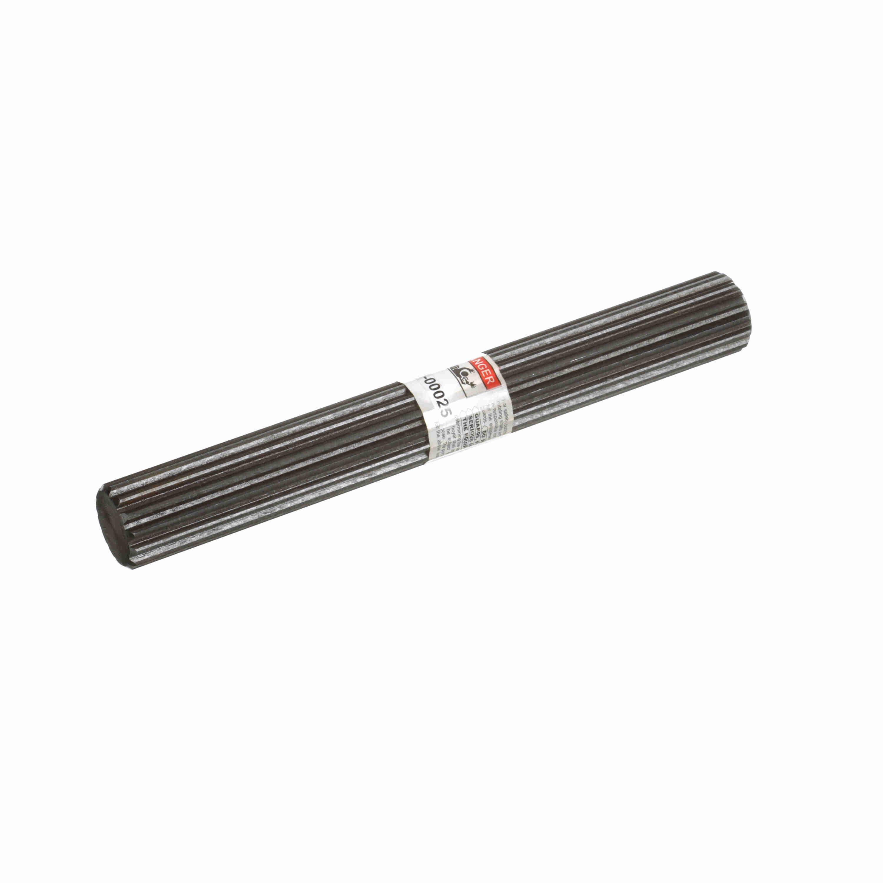 Hub City 0332-00025 Involute Spline Shaft, 10 in OAL, Steel - Gear Drive/Gearmotor Shafts