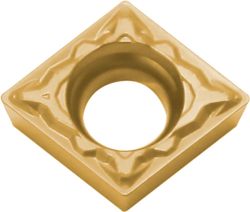 KYOCERA TAB00508 Turning Insert, ANSI Code: CCMT3252PP CA515, CCMT Insert, Material Grade: P, 3252 Insert, Diamond Shape, Positive Rake, Neutral Cutting, For Use On Steel, Carbide, Manufacturers Grade: CA515 - Turning Inserts