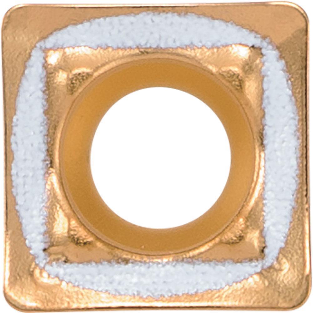 KYOCERA TMF05670 DRV Magic Drill 4-Cutting Edge Outboard Positive Rake Indexable Drilling Insert, ANSI Code: SCMT070305GMECA520D, Square Shape, #070305 Insert, SCMT Insert, 0.126 in THK, 0.3012 in Inscribed Circle, Manufacturers Grade: CA520D - Drill Inserts