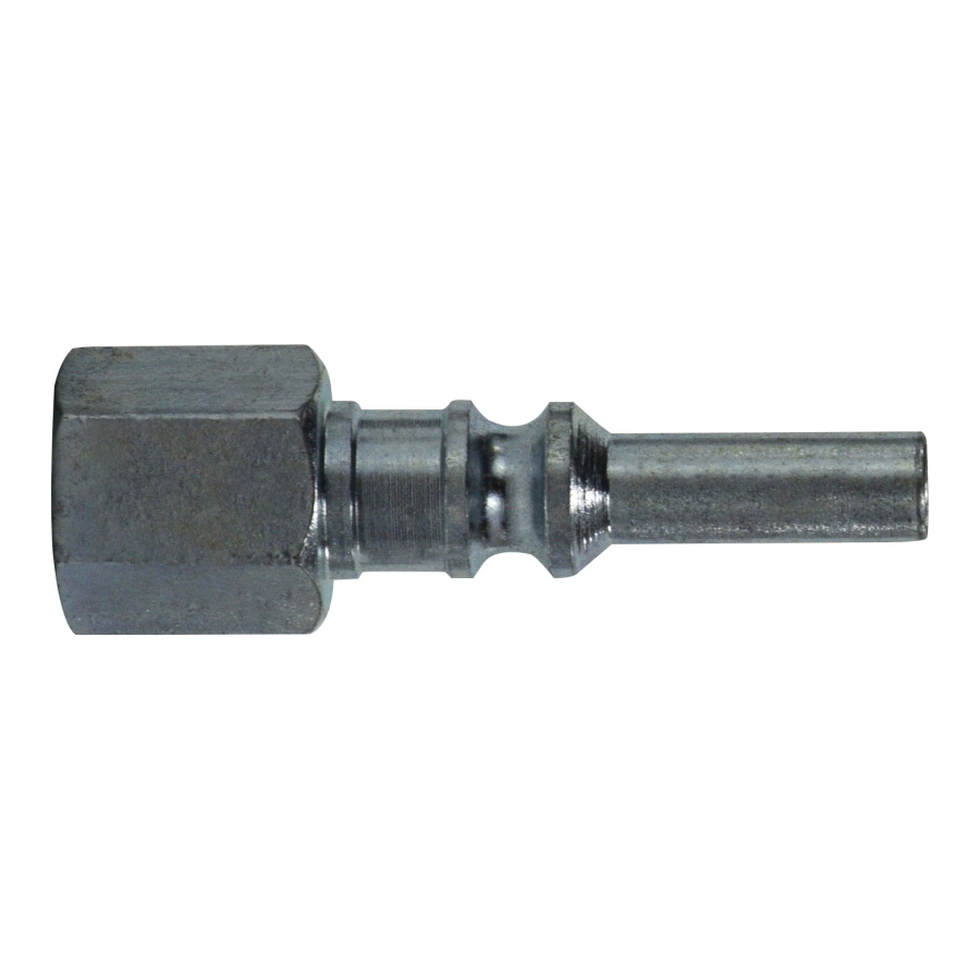 Midland Industries 28687 Lincoln Interchange Plug, 1/4 in Nominal, FIP, 250 psi Pressure, Steel, Import - Pneumatic Quick Connect Fittings