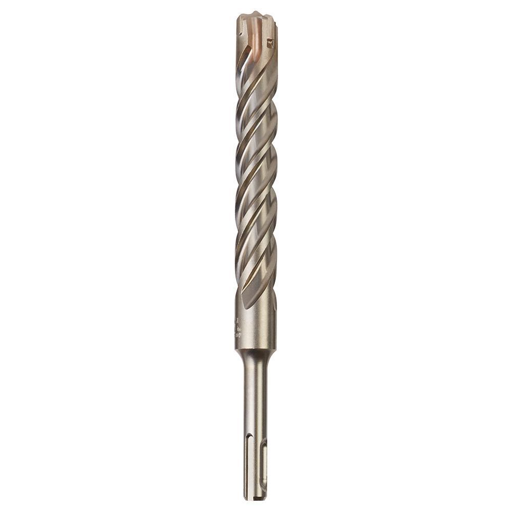 Milwaukee MX4 48-20-7210 4-Cutter Heavy Duty Rotary Hammer Drill Bit, 3/4 in Drill Bit, 6 in D Cutting, Carbide Cutting Edge, 8 in OAL - Hammer Drill Bits