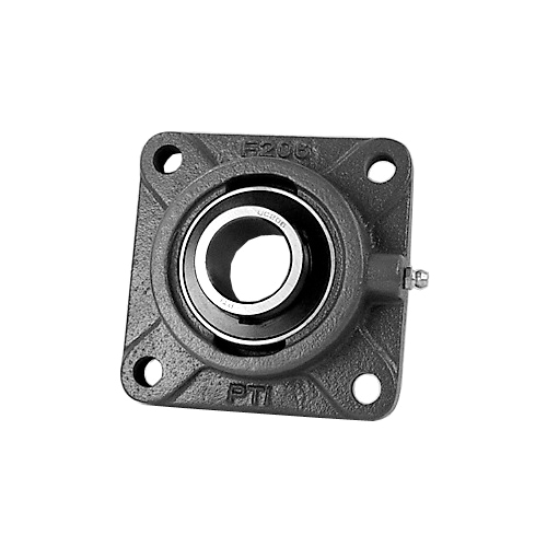 IPTCI Bearings UCF 204 12 Standard Duty Flange Block Bearing With Type-B Seal, 3/4 in Dia Bore, 2-1/2 in L Bolt Center-to-Center, 4-Bolt Flange Mount, 3-3/8 in OAL/Dia - Flange Mount Ball Bearing Units