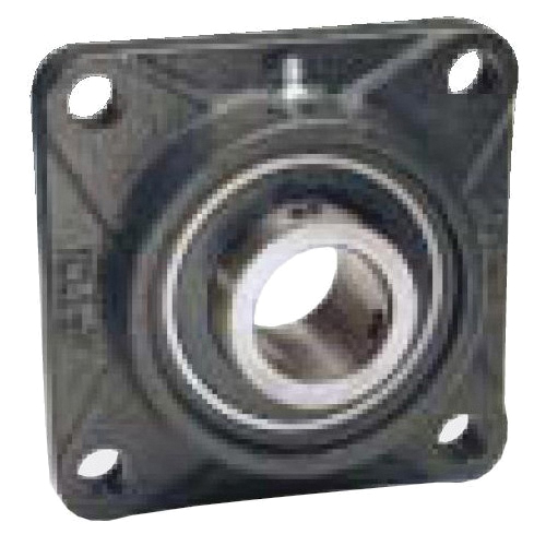 IPTCI Bearings UCFX 11 35 Standard Medium Duty Flange Block Bearing With Type-B Seal, 2-3/16 in Dia Bore, 5-5/8 in L Bolt Center-to-Center, 4-Bolt Flange Mount, 6-7/8 in OAL/Dia - Flange Mount Ball Bearing Units