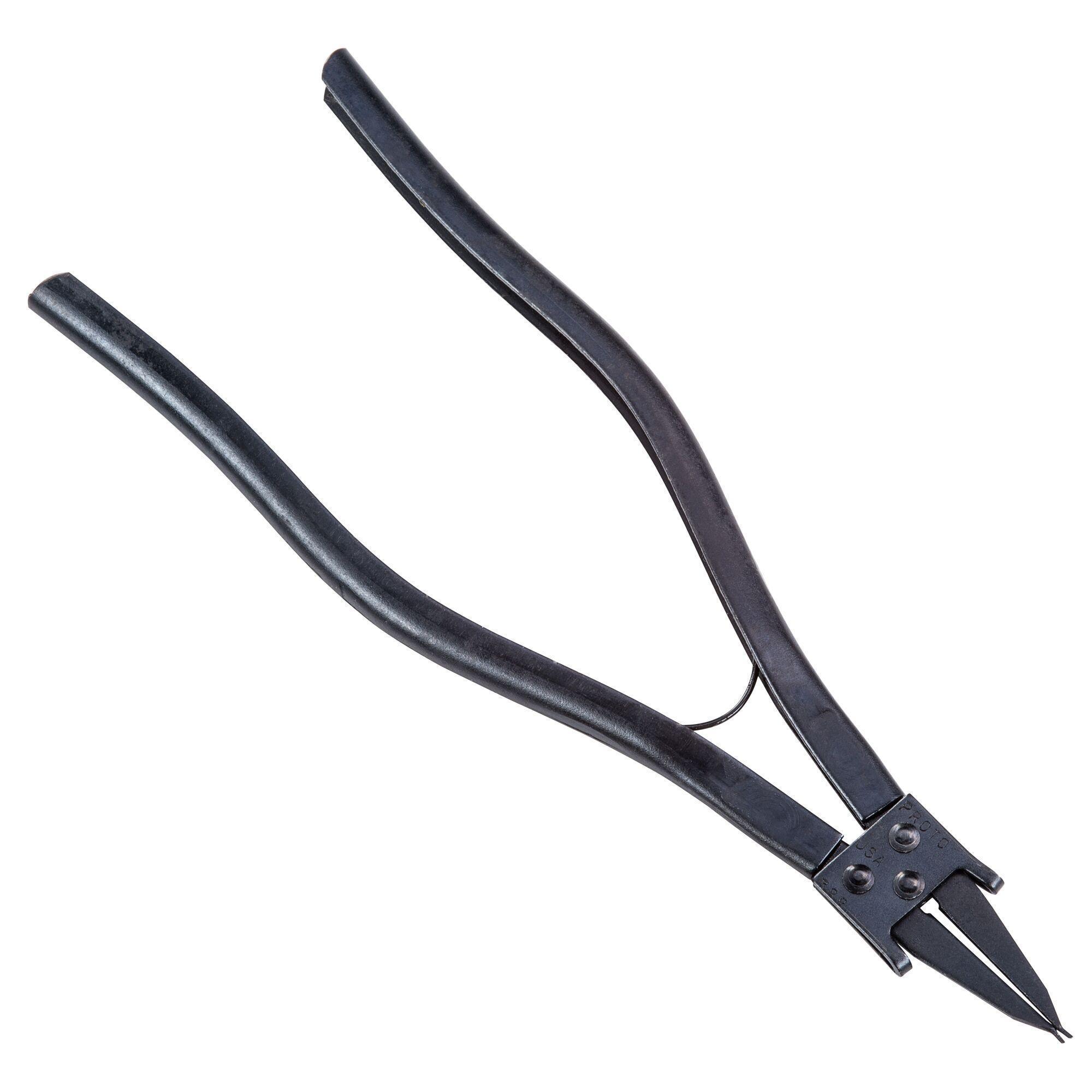 Proto J390 Internal Retaining Ring-Clip Plier, 0.025 in Straight Jaw, 5-3/8 in OAL - Retaining & Lock Ring Pliers