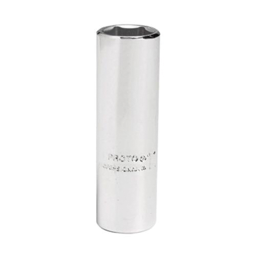 Proto TorquePlus J4709LM Deep Length Socket, Metric, 1/4 in Square Drive, 9 mm - Sockets