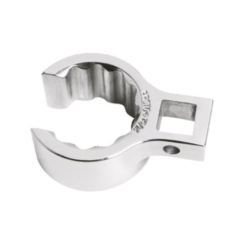 Proto J4922FL Flare Nut Crowfoot Wrench, 11/16 in Wrench, 3/8 in Drive, 12 Points, ASME B107.21, Full Polished - Crowfoot Wrenches