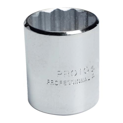 Proto TorquePlus J5442 Standard Length Socket, Imperial, 1/2 in Square Drive, 1-5/16 in - Sockets
