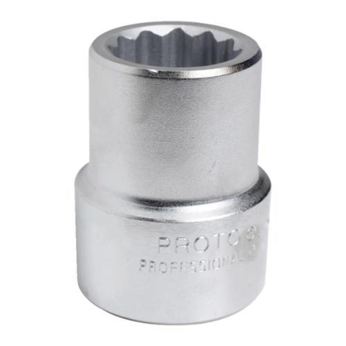 Proto TorquePlus J5752 Standard Length Socket, Imperial, 1 in Square Drive, 1-5/8 in - Sockets