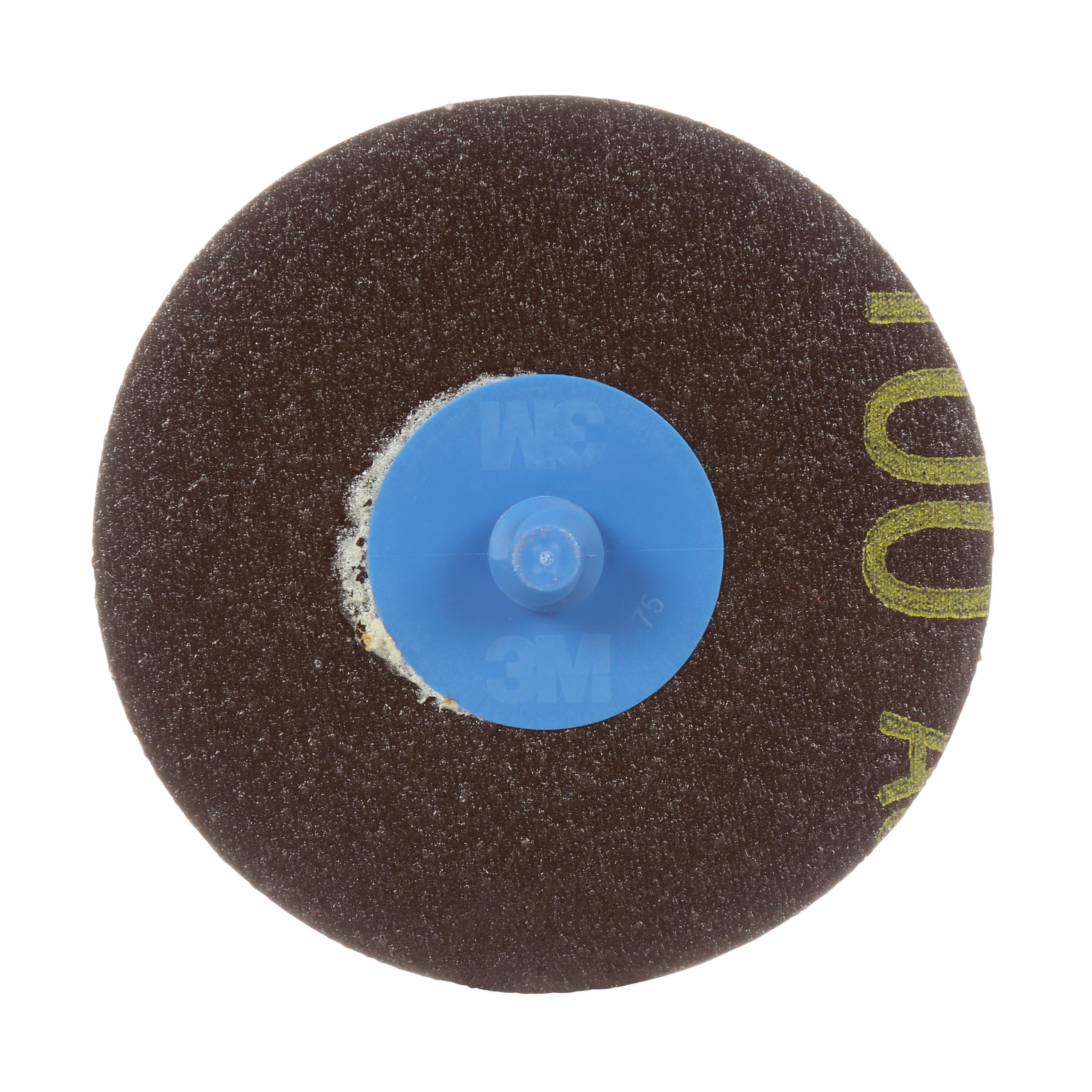 Roloc 7000000556 Abrasive Disc, 3 in Dia Disc, P100 Grit, Fine Grade, Ceramic Abrasive, Type TR Attachment - Coated Abrasive Quick-Change Discs