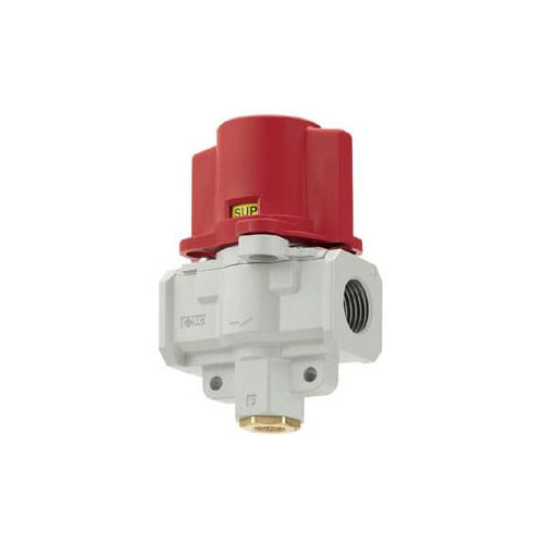 SMC VHS30-N03B-Z VHS Single Action Pressure Relief 3 Port Valve, 3/8 in Nominal, NPT End Style, 0.1 to 1 MPa Pressure, Aluminum Body - Pressure Relief Valves