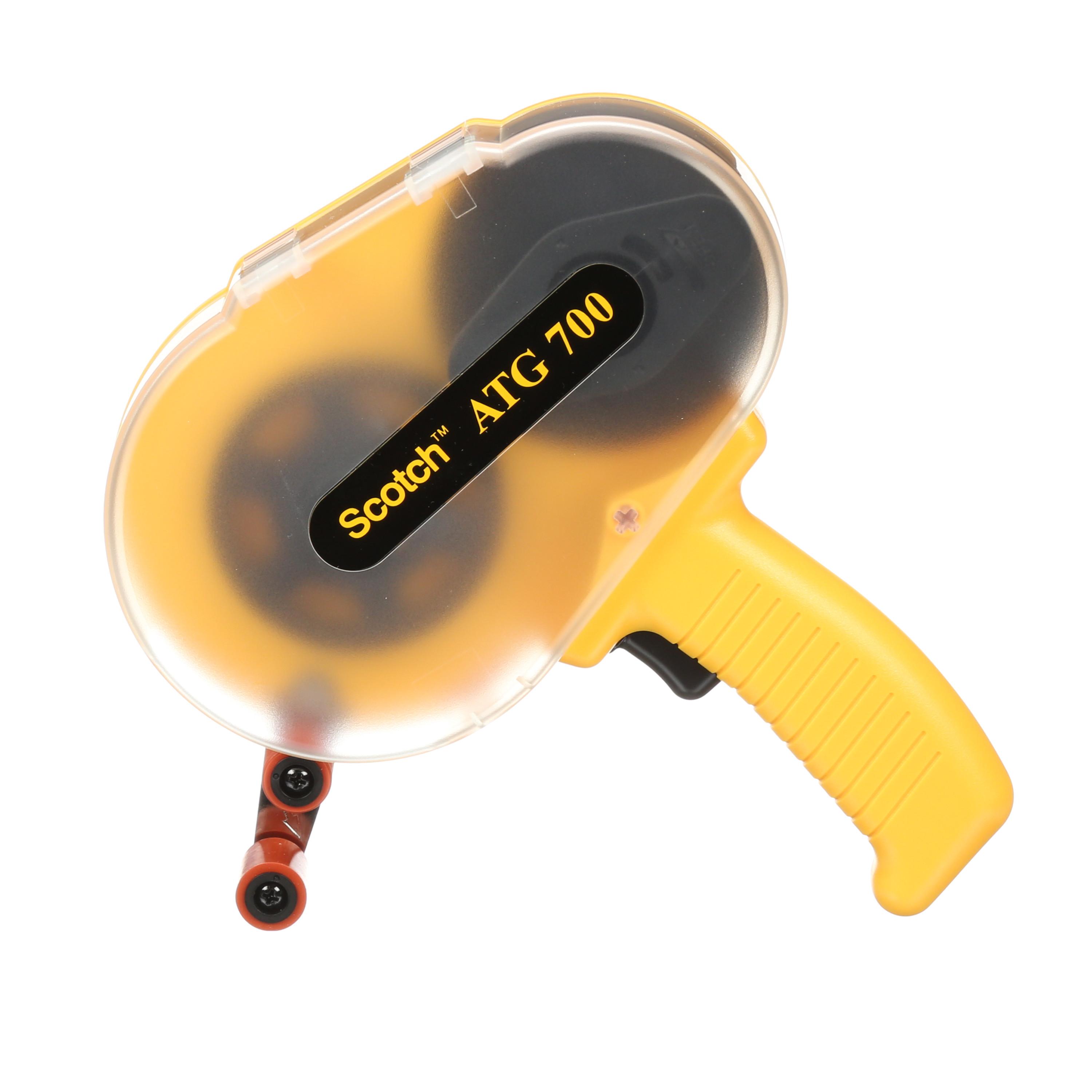Scotch 7000031199 ATG700 Handheld Adhesive Applicator, 11/16 in L Tape, 1/2 in W Tape - Tape Dispensers & Applicators