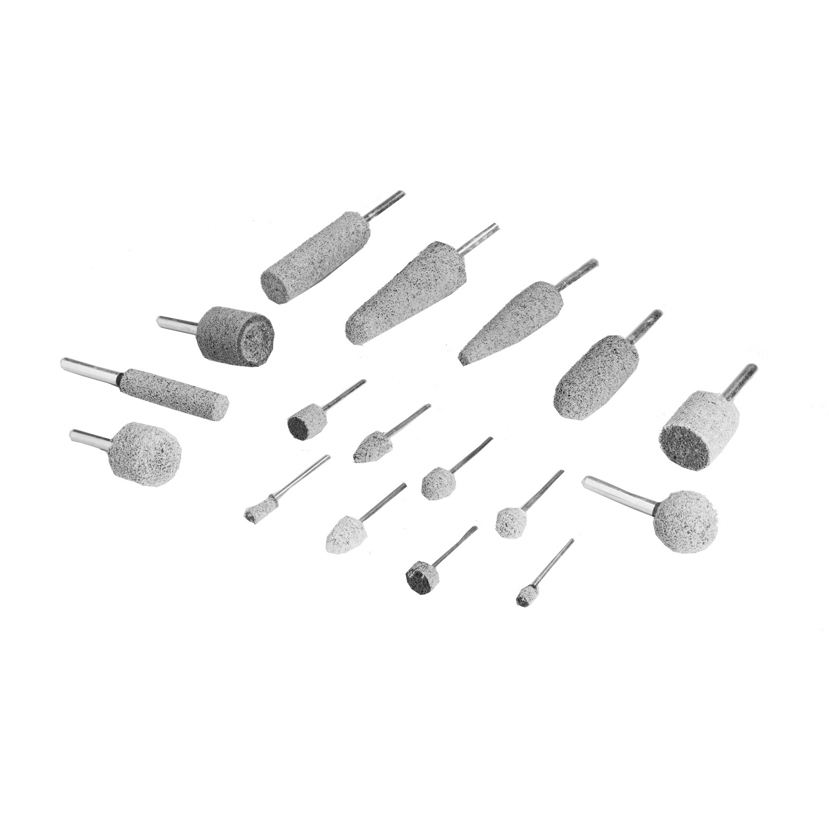 Scotch-Brite 7000121158 Unitized Mounted Point, A11 Pointed Tree Point, 7/8 in Dia Head x 2 in L Head, 1/4 in Dia Shank - Mounted Points