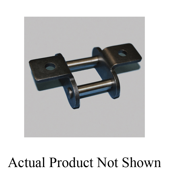 Tsubaki 50NPSK1CL AS Series Connecting Link, #50 Chain, 5/8 in Pitch, 0.878 in OAW, 0.2 in Dia Pin, Carbon Steel - Roller, Offset & Connecting Links